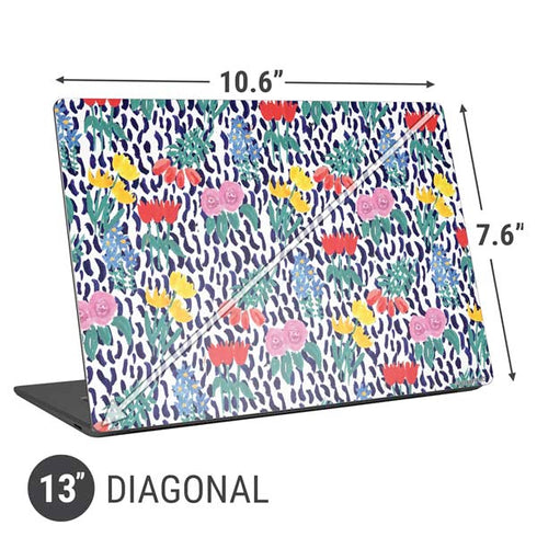 Bouffants and Broken Hearts Bouquets Print Universal Laptop 13in (10.6 x 7.6in) Skin